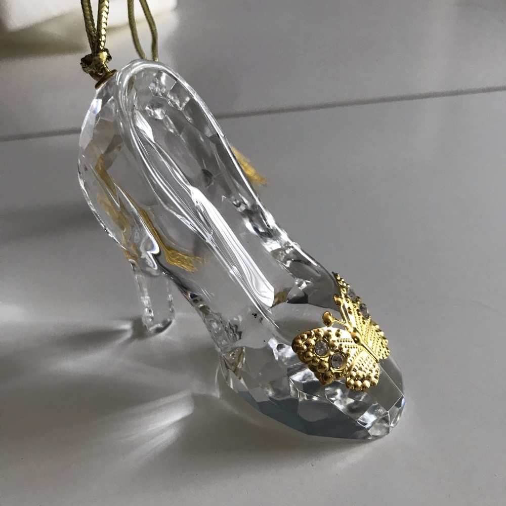 LENOX Cinderella Shoe Christmas Ornament